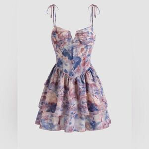 🍓Cider Brand Tie Strap Dress